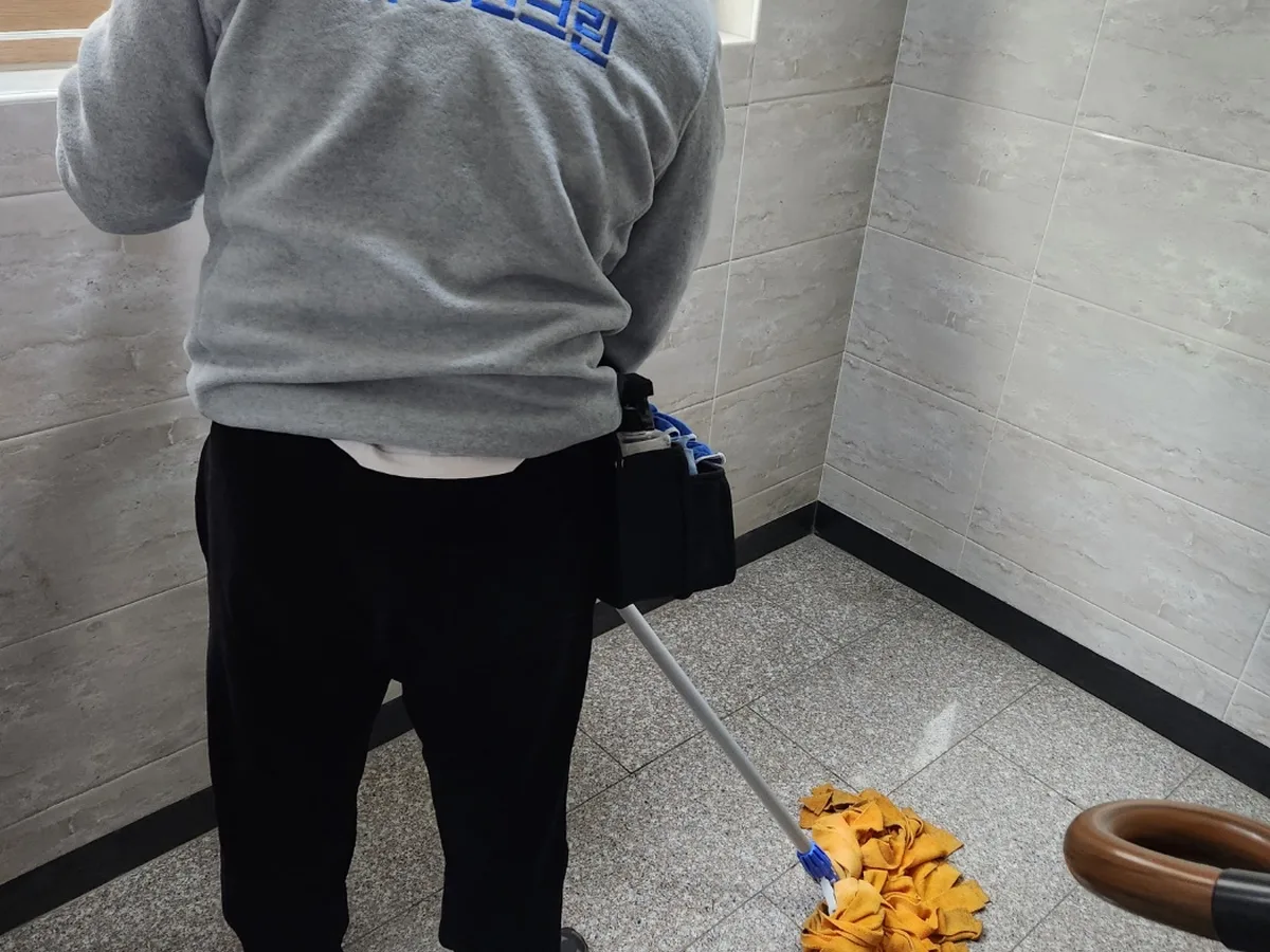 세종시 가람동 빌라 복도·대기 동선 야간 위생청소 사례 - 행진크린